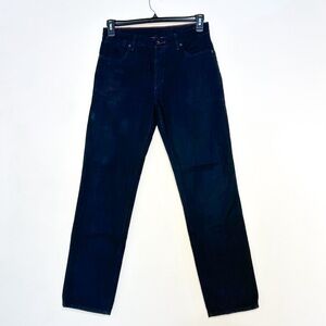 Raleigh Denim Workshop 5-Pocket Canvas Jeans black navy
